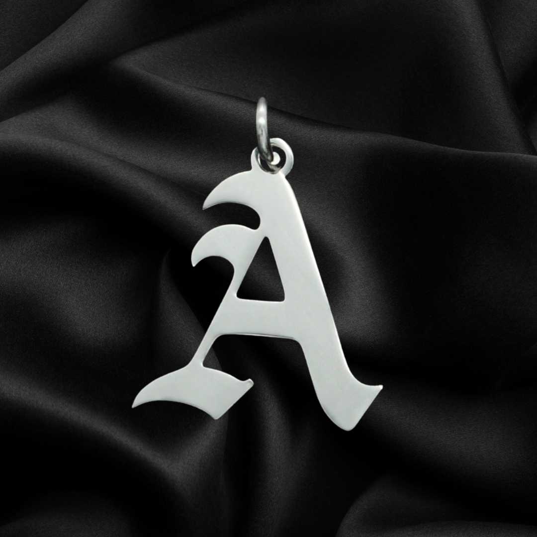 Blackletter Charms - Stainless Steel