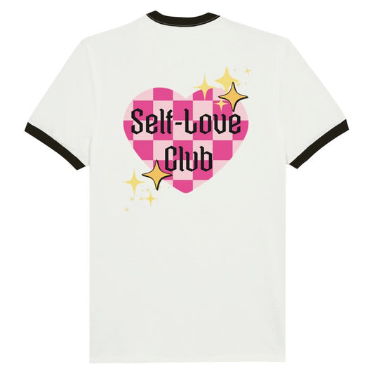 Self Love Club Anti-Valentine's Unisex Ringer T-shirt