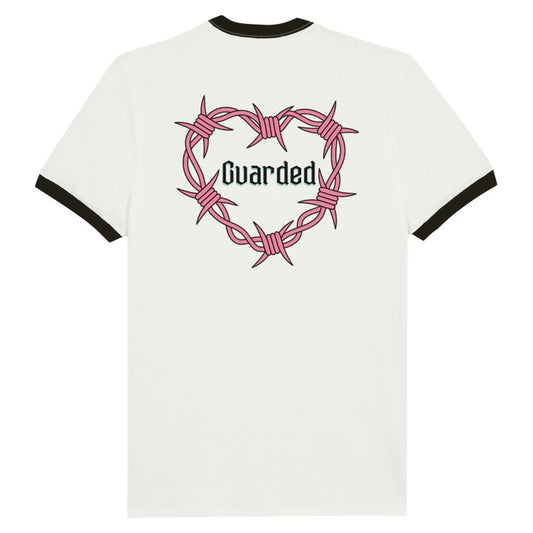 Guarded Anti-Valentine's Unisex Ringer T-shirt