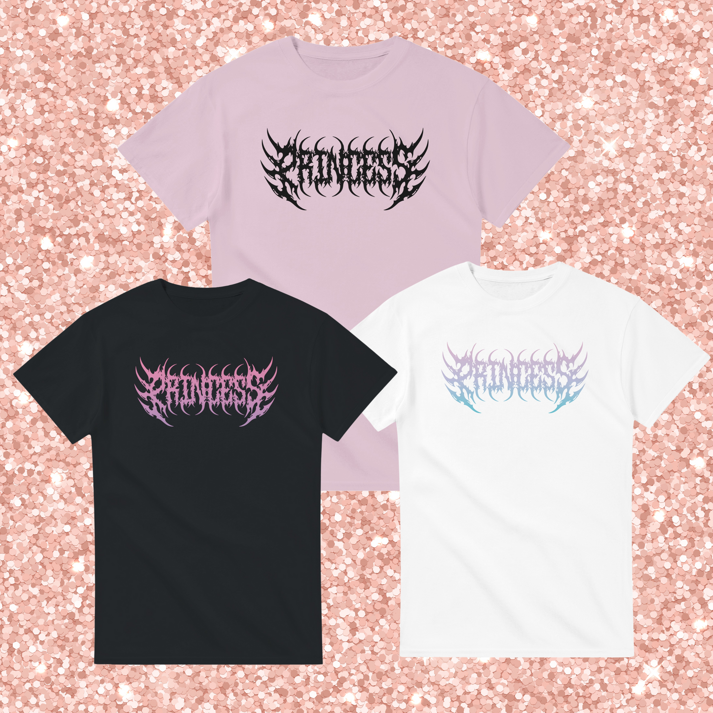 Death Metal Princess Unisex T Shirt